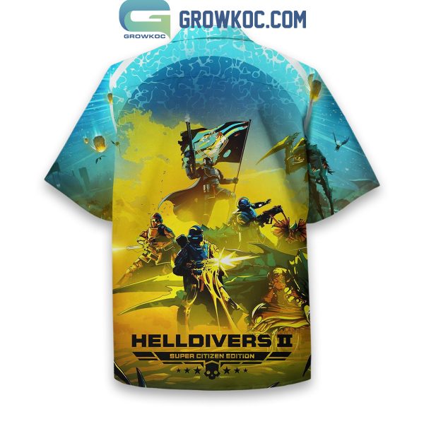 Helldivers II Super Citizen Edition Hawaiian Shirts
