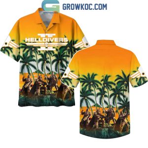 Helldivers Super Earth For Democracy Coconut Hawaiian Shirts