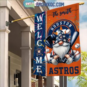 Houston Astros Happy 4th Of July Independence Day Personalized House Garden Flag
