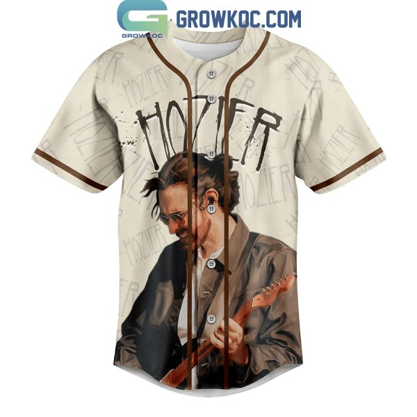 Hozier We Lay Here For Year Or For Hours So Long We Become The Flowers Personalized Baseball Jersey