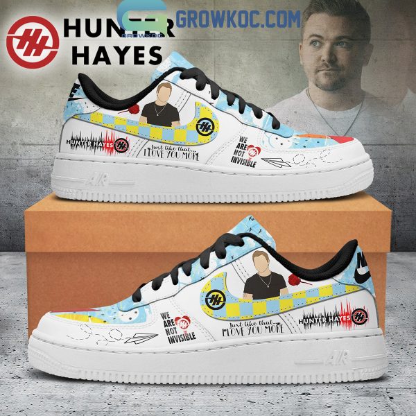 Hunter Hayes We Are Not Invisible Air Force 1 Shoes