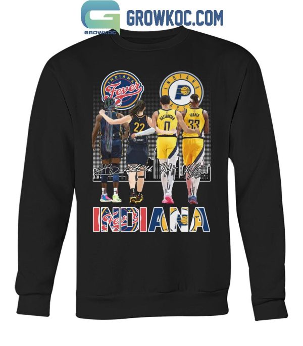 Indiana Pacers Men’s Team Indiana Fever Women’s Team Basketball Fan T-Shirt