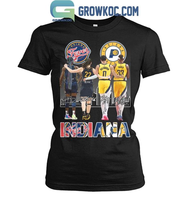 Indiana Pacers Men’s Team Indiana Fever Women’s Team Basketball Fan T-Shirt