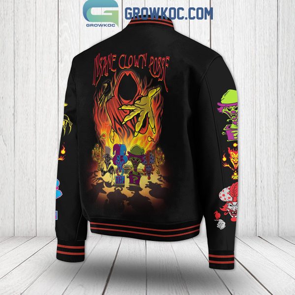 Insane Clown Posse Riddle Box Fan Baseball Jacket