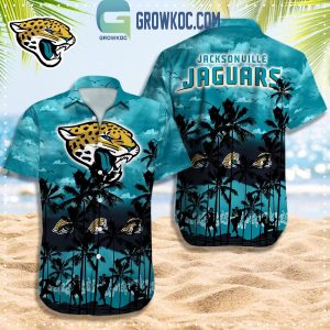 Jacksonville Jaguars Palm Tree Fan Hawaiian Shirt
