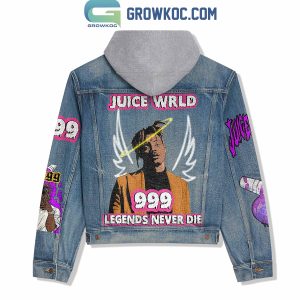 Juice WRLD 999 Legends Never Die Hooded Denim Jacket