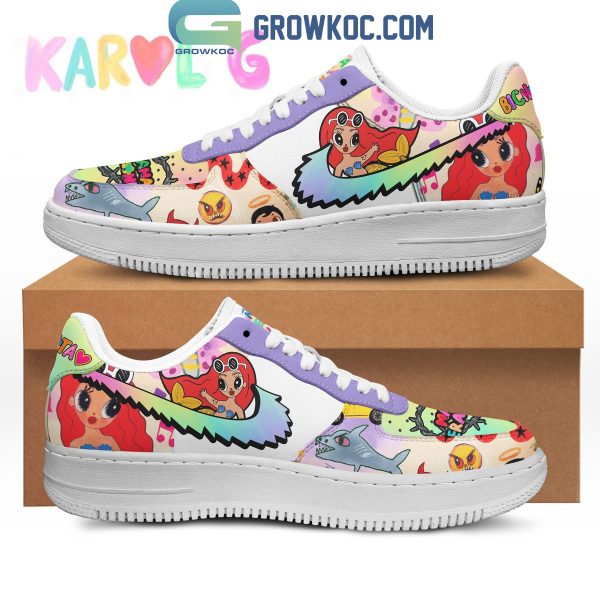 Karol G Provenza Manana Sera Bonito Air Force 1 Shoes