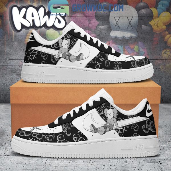 Kaws Design Love Fan Air Force 1 Shoes