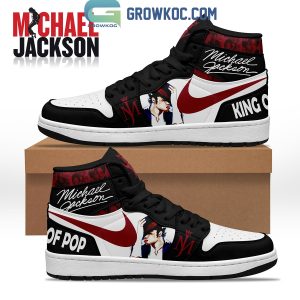 King Of Pop Michael Jackson Air Jordan 1 Shoes