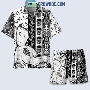 Korn Dead Bodies Everywhere Hawaiian Shirts With Shorts