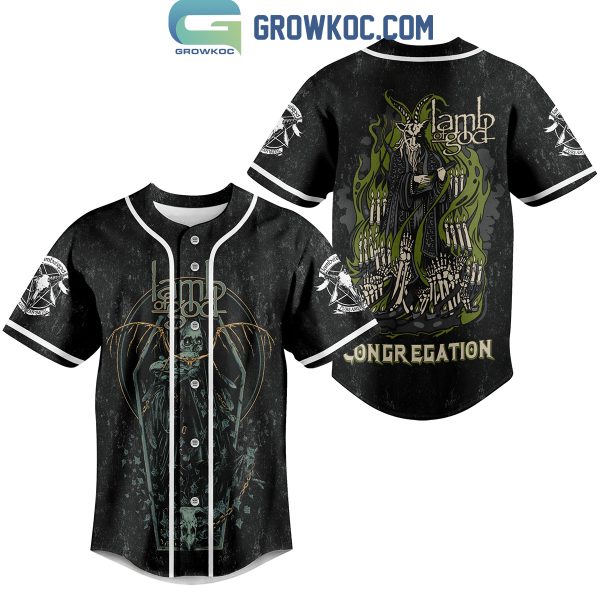 Lamb Of God The Congregation Personalized Baseball Jersey