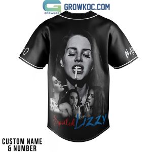 Lana Del Rey Cinnamon Girl Black Version Personalized Baseball Jersey