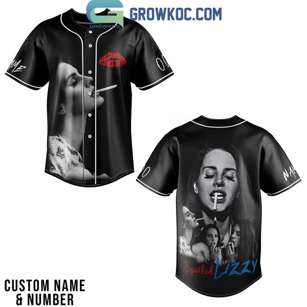 Lana Del Rey Cinnamon Girl Black Version Personalized Baseball Jersey