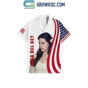 Lana Del Rey Like An American Hawaiian Shirts