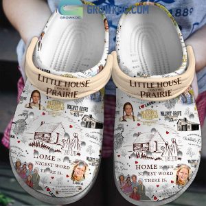 Little House On The Prairie Home Is The Nicest World Crocs Clogs
