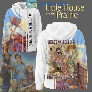 Little House On The Prairie You’re Such A Good Friend Polyester Pajamas Set White Version