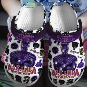 Long Live The King Black Panther Wakanda Forever Crocs Clogs