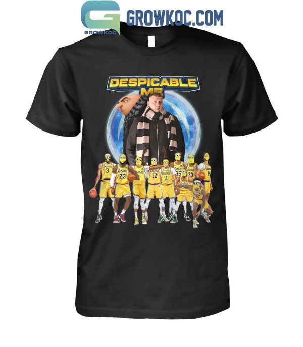 Los Angeles Lakers Despicable Me Fan T-Shirt