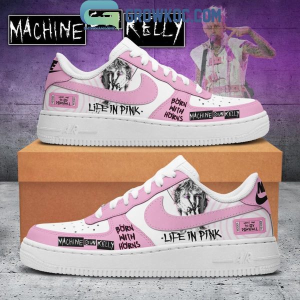 Machine Gun Kelly Life In Pink Air Force 1 Shoes