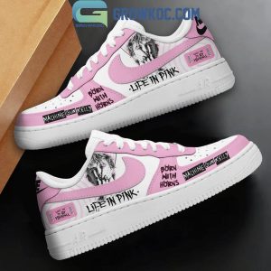 Machine Gun Kelly Life In Pink Air Force 1 Shoes
