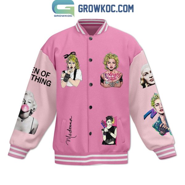 Madonna I Am My Own Work Of Art Baseball Jacket