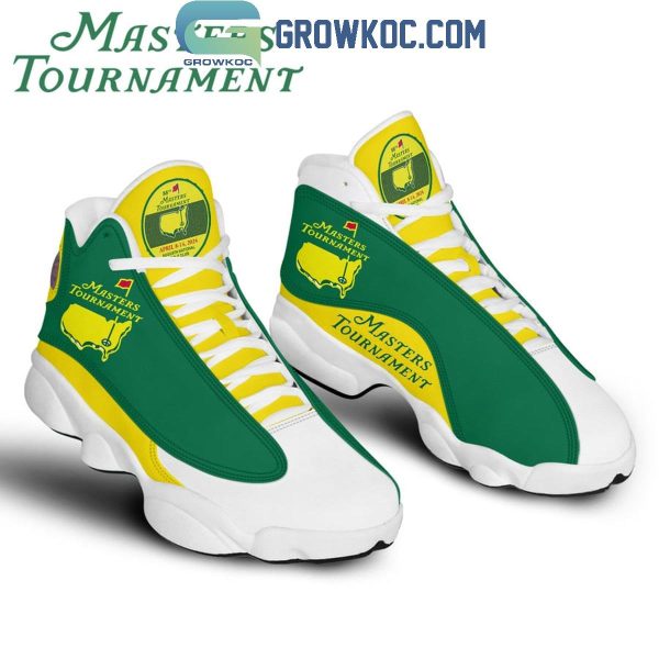 Master Tournament Golf Lovers Fan White Design Air Jordan 13 Shoes