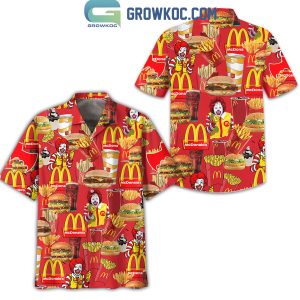 McDonald Fast Food Clown Hawaiian Shirts