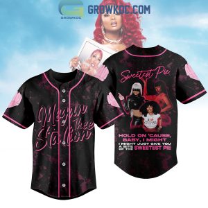 Megan Thee Stallion I Might Just Give You A Bite Of The Sweetest Pie Personalized Baseball Jersey