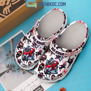 Miles Morales Spider-Man Across The Spider-Verse Crocs Clogs