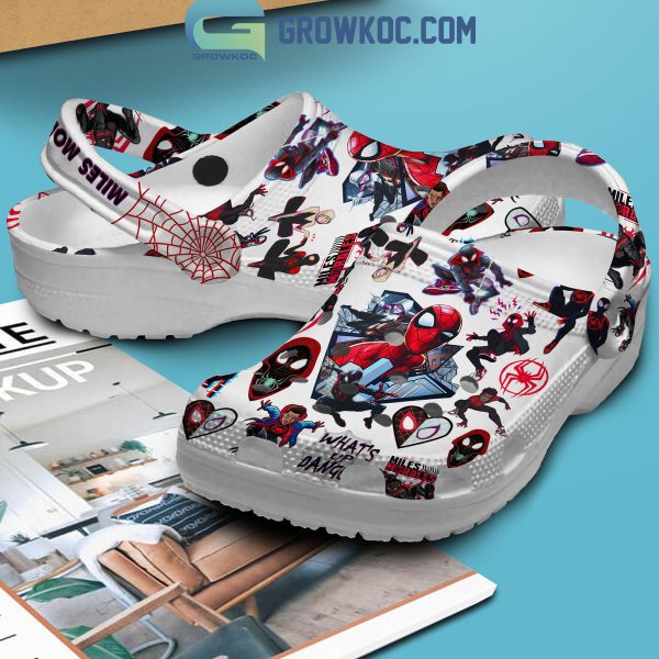 Miles Morales Spider-Man Across The Spider-Verse Crocs Clogs