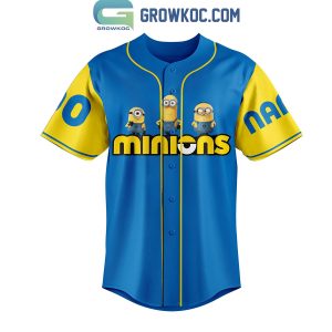 Minions One In A Minion Personalized Baseball Jersey