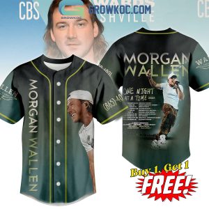Morgan Wallen One Night At A Time Tour Schedule 2024 Personalized Baseball Jersey