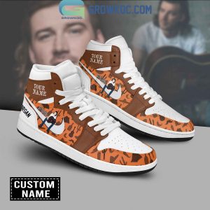Morgan Wallen Spin You Around Personalized Air Jordan 1 Shoes White Lace