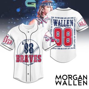 Morgan Wallen Yeah You Win Some And Lose Some Personalized Baseball Jersey