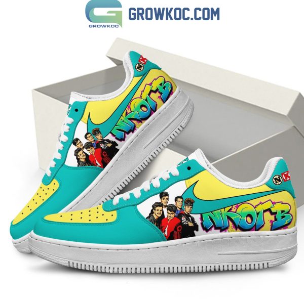 New Kids On The Block Step By Step Air Force 1 Shoes
