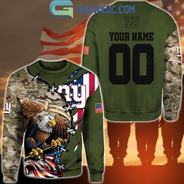 New York Giants Veteran Proud Of America Personalized Hoodie Shirts