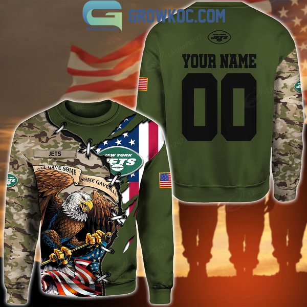 New York Jets Veteran Proud Of America Personalized Hoodie Shirts