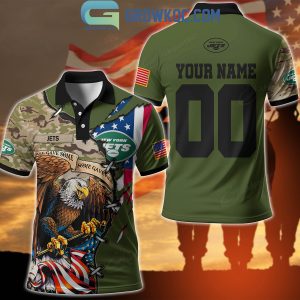 New York Jets Veteran Proud Of America Personalized Polo Shirts
