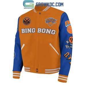 New York Knicks Bing Bong You’re Looking At A Champions Baseball Jacket