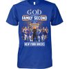 New York Rangers New York Giants New York Yankees Proud Fan T-Shirt