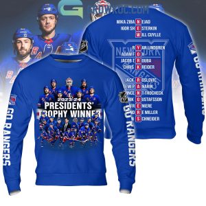 New York Rangers Presidents’ Tropy Winner 2023 2024 Hoodie T Shirt