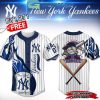 New York Yankees Winner Personalized Baseball Jersey Navy Version