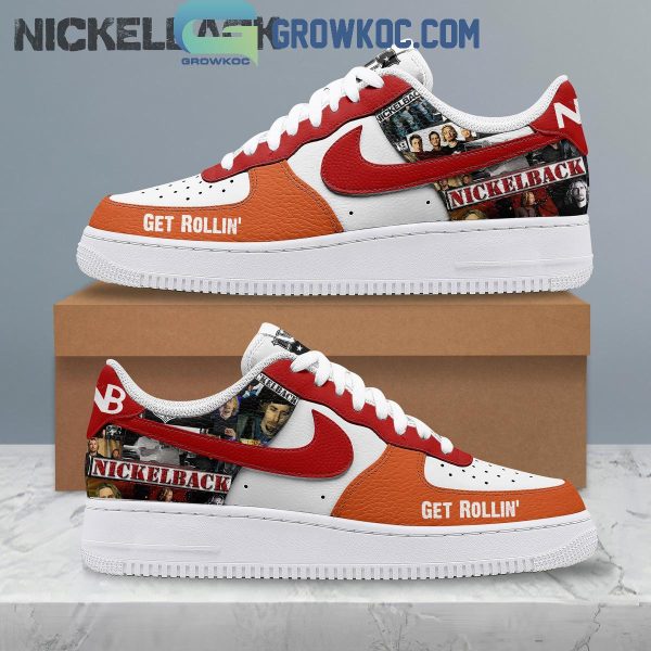 Nickelback Get Rollin’ Air Force 1 Shoes