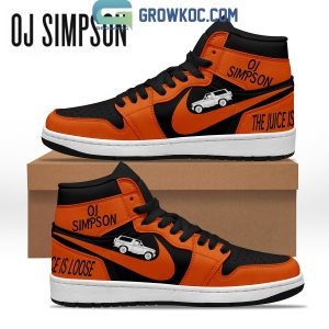 O. J. Simpson The Juice Is Loose Air Force 1 Shoes