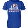 Oklahoma City Thunder Basketball Team 2024 City Horizon T-Shirt