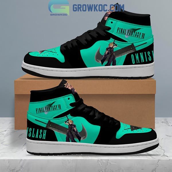 Omnislash Final Fantasy Green Design Fan Air Jordan 1 Shoes