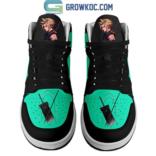 Omnislash Final Fantasy Green Design Fan Air Jordan 1 Shoes