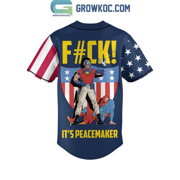 Peacemaker It’s Peacemaker Personalized Baseball Jersey