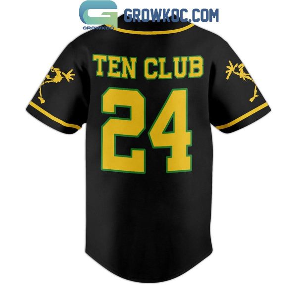Pearl Jam Ten Club Personalized Baseball Jersey
