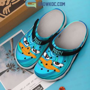 Phineas And Ferb Agent Perry Fan Crocs Clogs